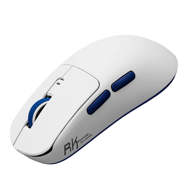 Mouse gamer Royal Kludge M30 White Blue
