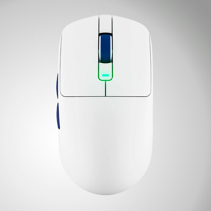 Mouse gamer Royal Kludge M30 White Blue