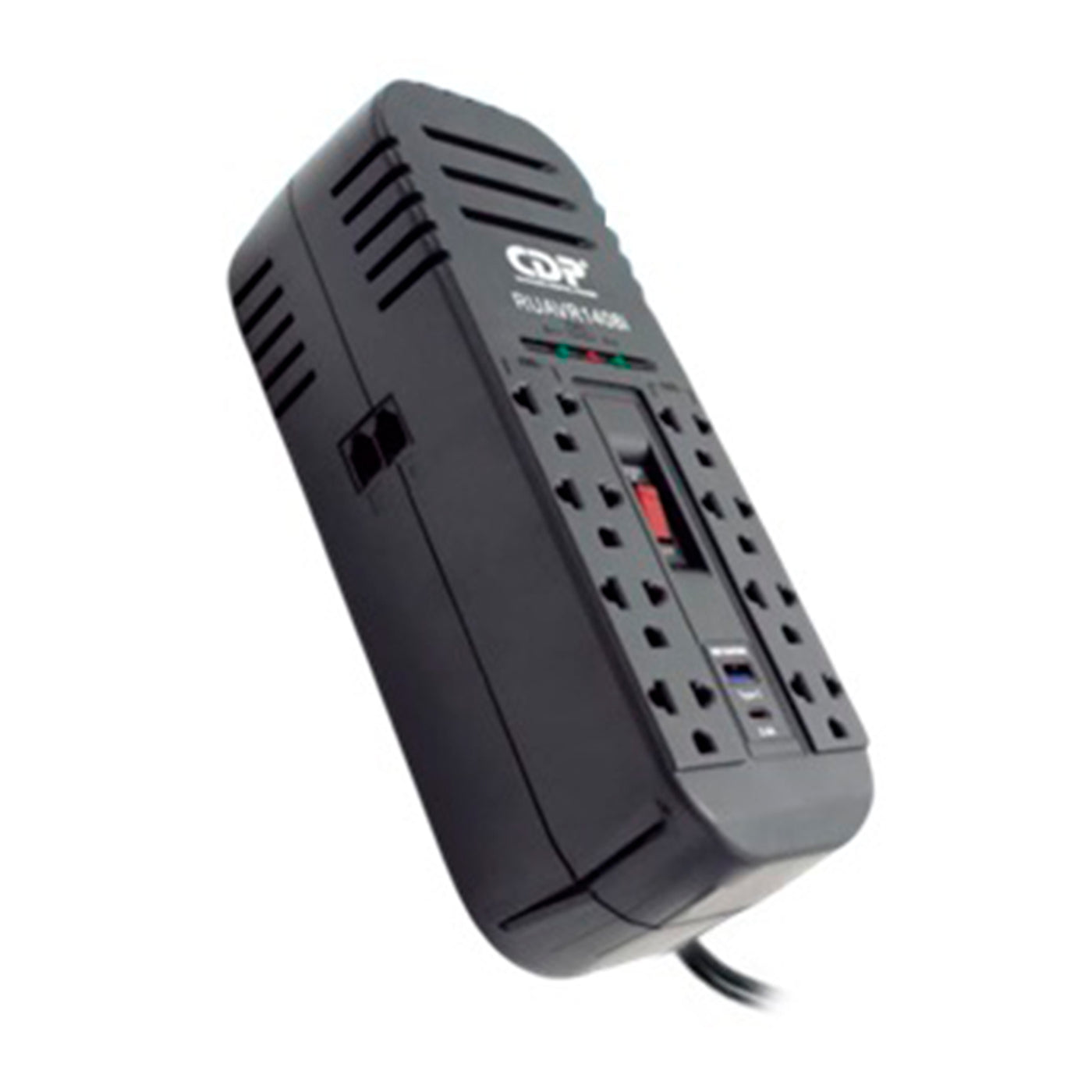 Estabilizador CDP RUAVR1408I 1400VA/700W 8 Salidas/ 1 USB-A/1 US - Achorao