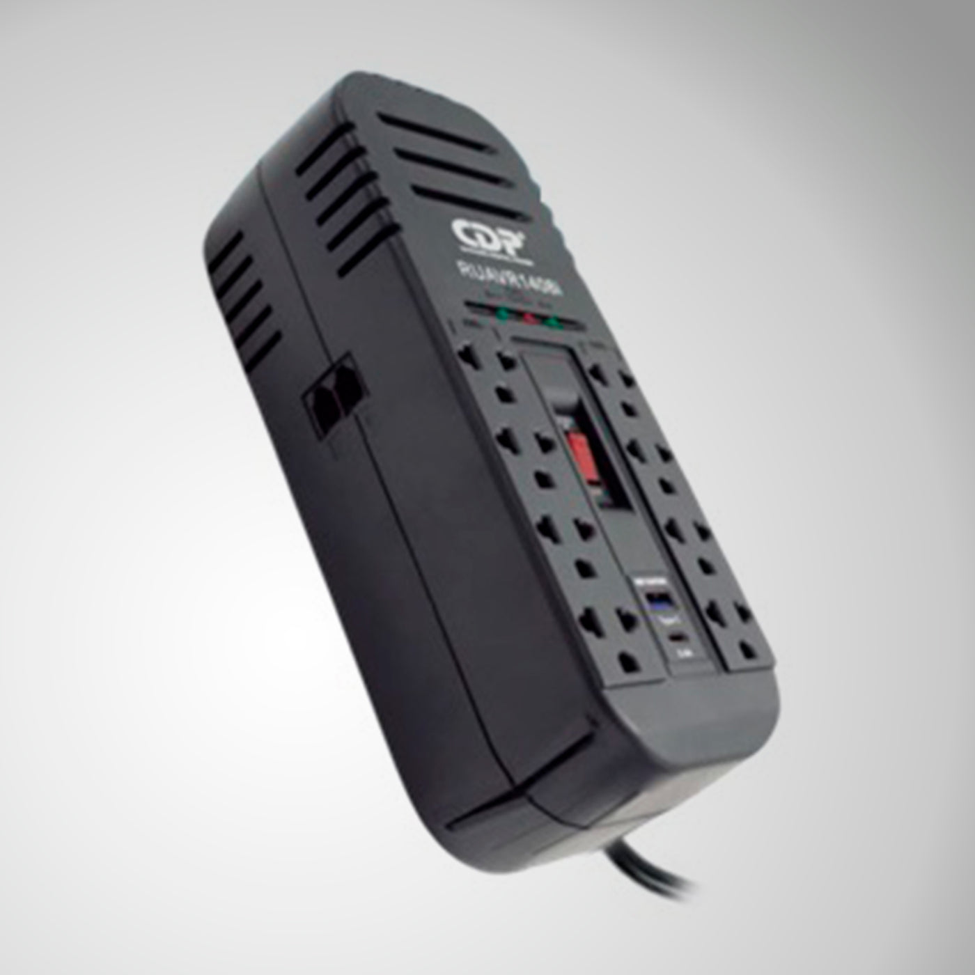 Estabilizador CDP RUAVR1408I 1400VA/700W 8 Salidas/ 1 USB-A/1 US - Achorao