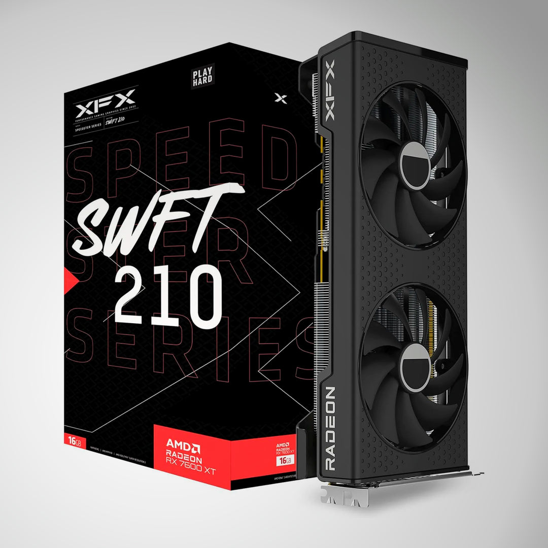 Tarjeta Gráfica XFX Speedster SWFT 210 Radeon RX 7600 8GB GDDR6 - Achorao