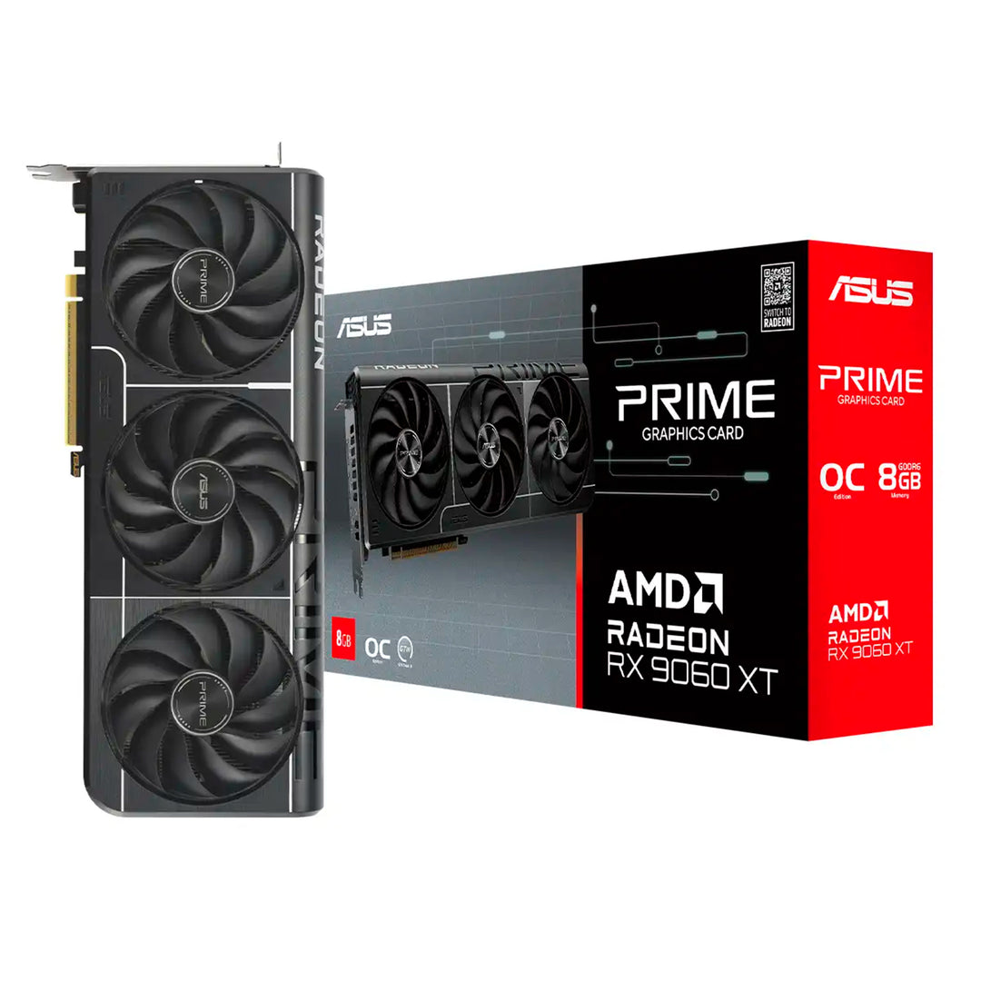 Tarjeta de video Asus PRIME RX 9060 XT 8GB, GDDR6