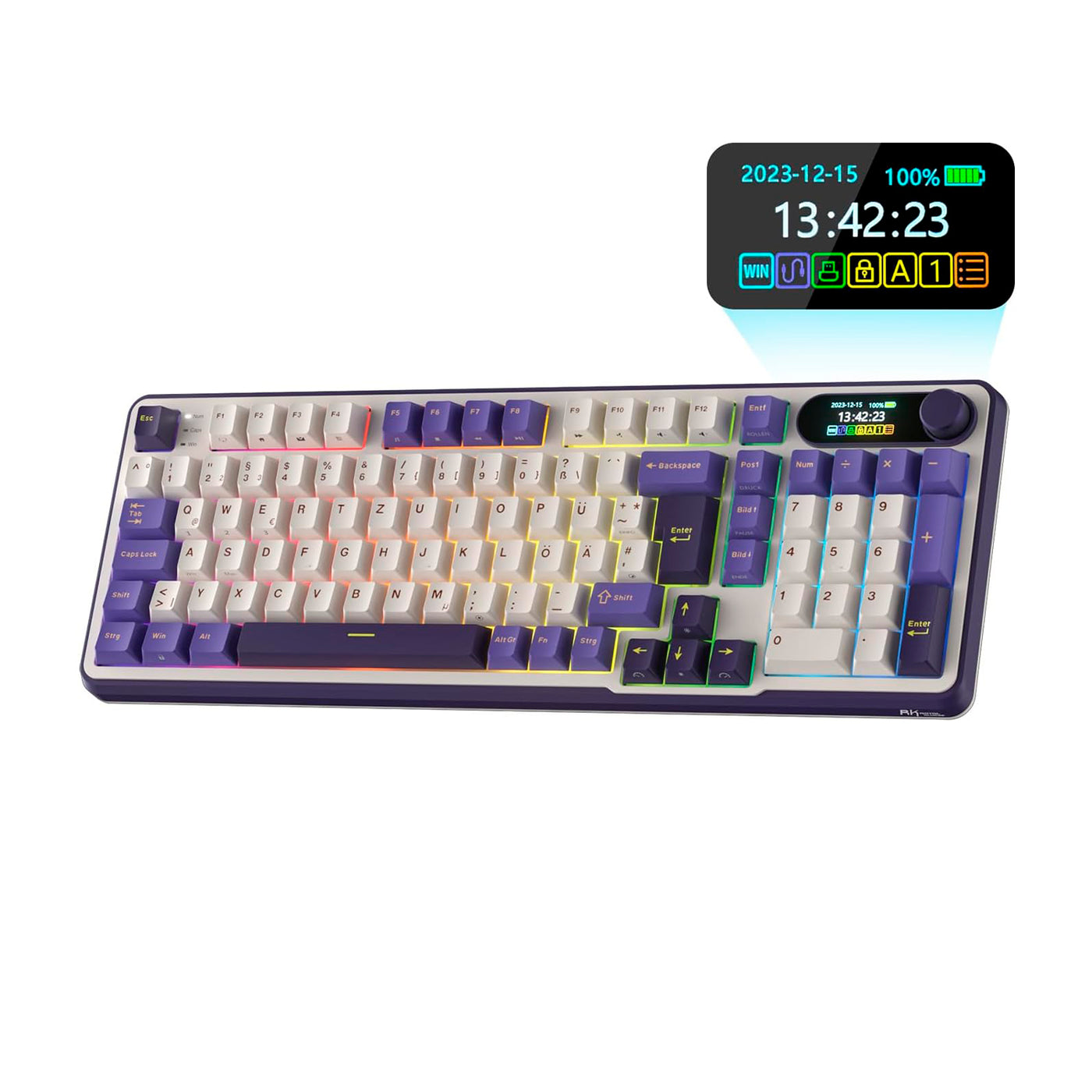 Teclado gamer Royal Kludge RK-S98 Inalámbrico - PREVENTA - Achorao