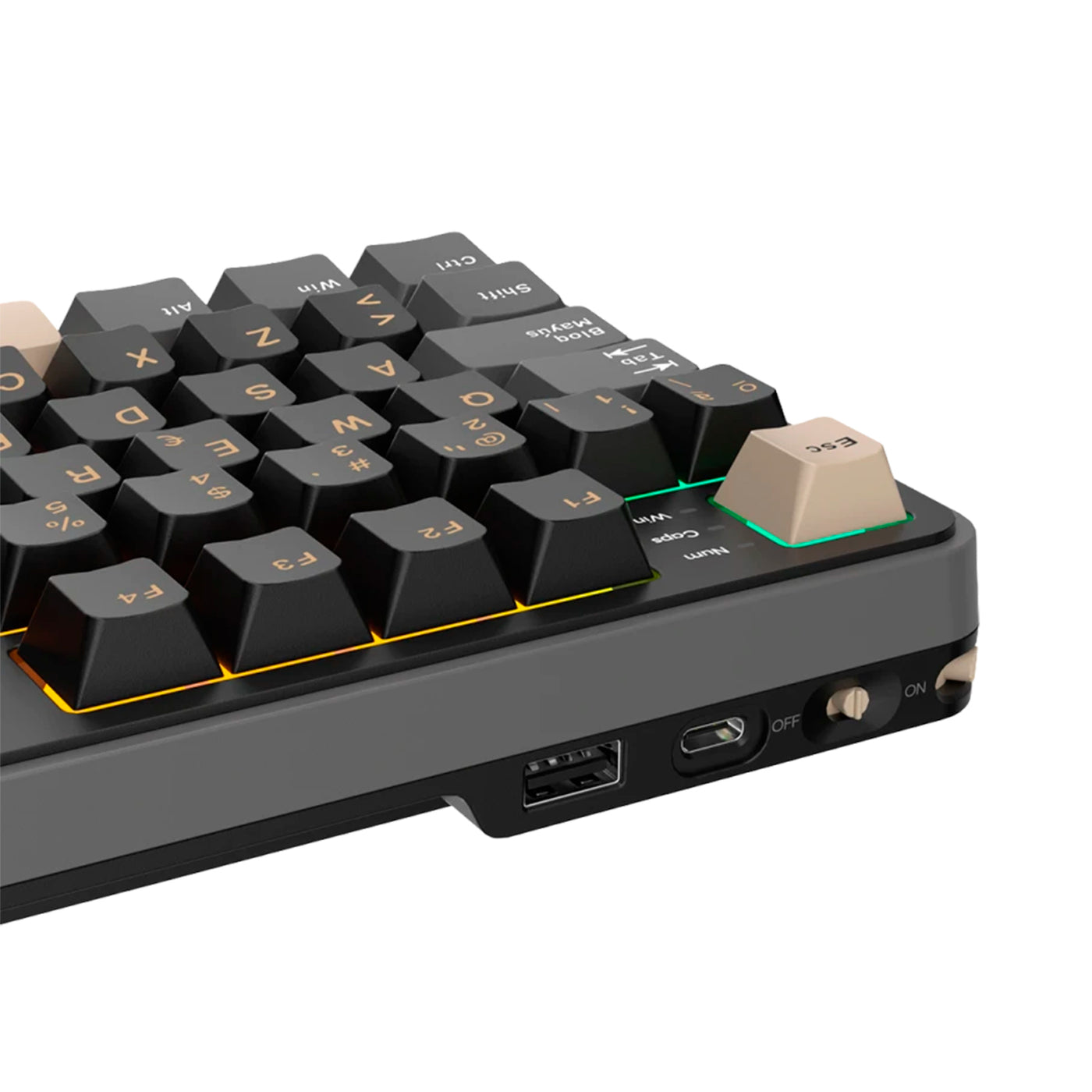 Teclado gamer Royal Kludge RK-S98 Inalámbrico - Achorao