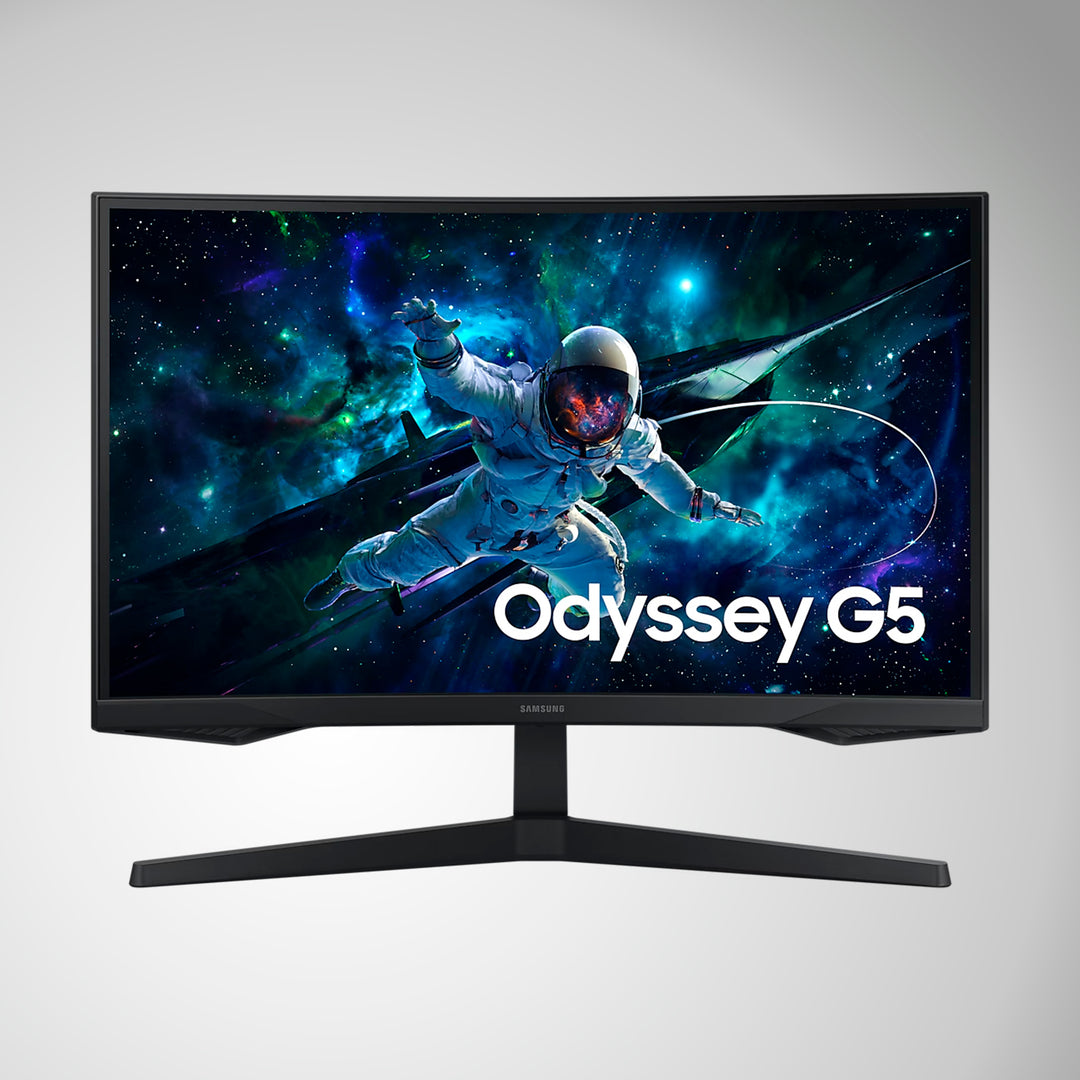 Monitor Samsung Odyssey G5 27" QHD (2560 x 1440), 1 x HDMI 2.0, 1 x DP 1.2, 1 x Audífono - Achorao