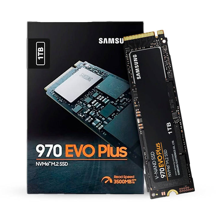 Unidad de estado solido Samsung 970 EVO Plus Series, 1 TB, M.2, PCIe 3.0 x4, NVMe 1.3 - Achorao
