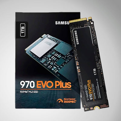 Unidad de estado solido Samsung 970 EVO Plus Series, 1 TB, M.2, PCIe 3.0 x4, NVMe 1.3 - Achorao
