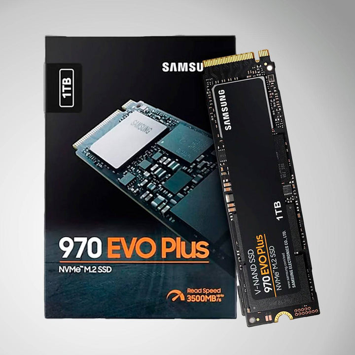 Unidad de estado solido Samsung 970 EVO Plus Series, 1 TB, M.2, PCIe 3.0 x4, NVMe 1.3 - Achorao