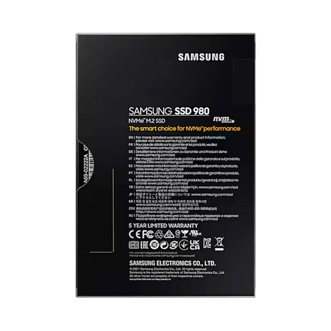 Unidad de estado sólido Samsung 980 1TB M.2 2280 NVMe - Achorao