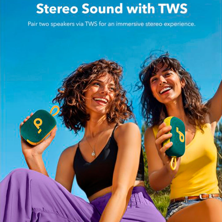 Parlante Bluetooth portátil Soundcore Select 4 Go Yellow &amp; Green