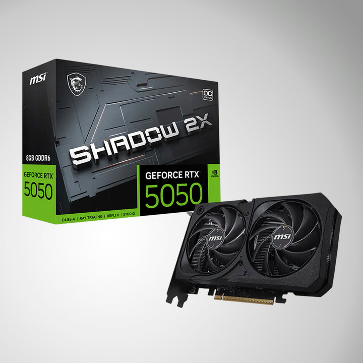 Tarjeta Gráfica MSI GeForce RTX 5050 Shadow OC 8GB GDDR6 - Achorao