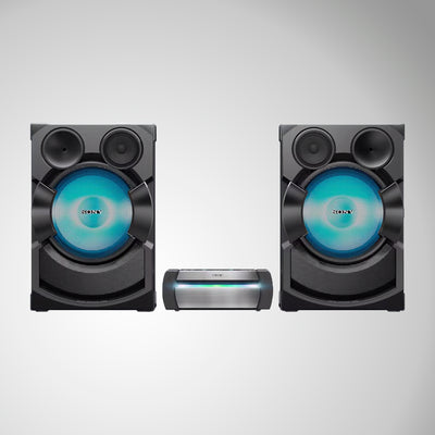 Equipo de sonido Sony SHAKE-X70D Bluetooth DVD HDMI Karaoke NFC Fiestable - Achorao