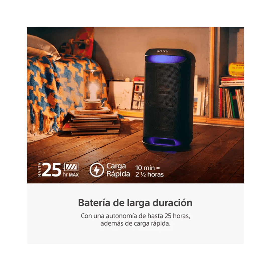 Parlante inalámbrico para fiestas | Mega Bass | Batería 25 horas | SRS-XV500 - Achorao