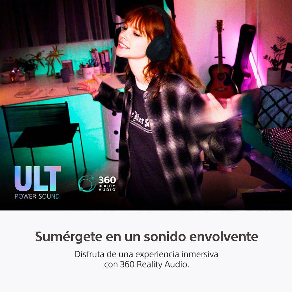 Audífonos inalámbricos SONY con Noise Cancelling ULT WEAR (WH-ULT900N) - Achorao