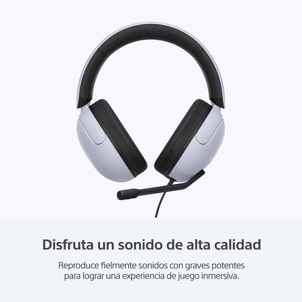 Audífonos SONY con cable y micrófono INZONE H3 para juegos (MDR-G300/WZ UC) - Achorao
