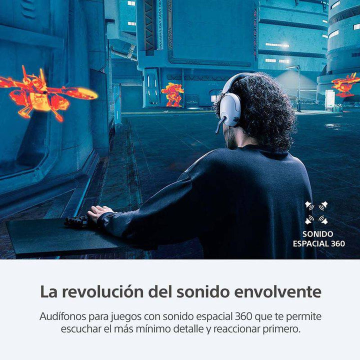Audífonos SONY con cable y micrófono INZONE H3 para juegos (MDR-G300/WZ UC) - Achorao