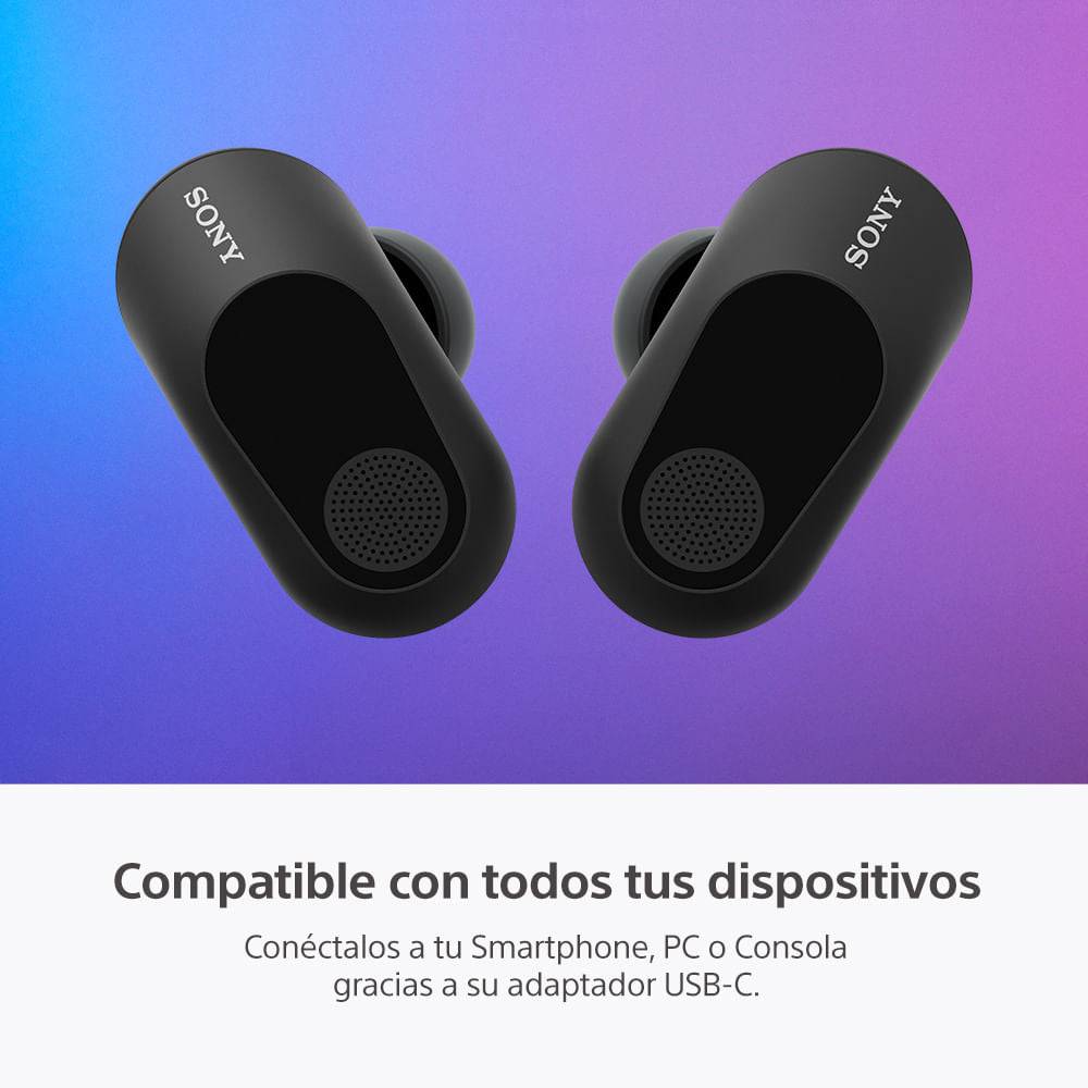 Audífonos SONY “True Wireless” inalámbricos con Noise Cancelling para juegos INZONE Buds (WF-G700N/BZ UC) - Achorao
