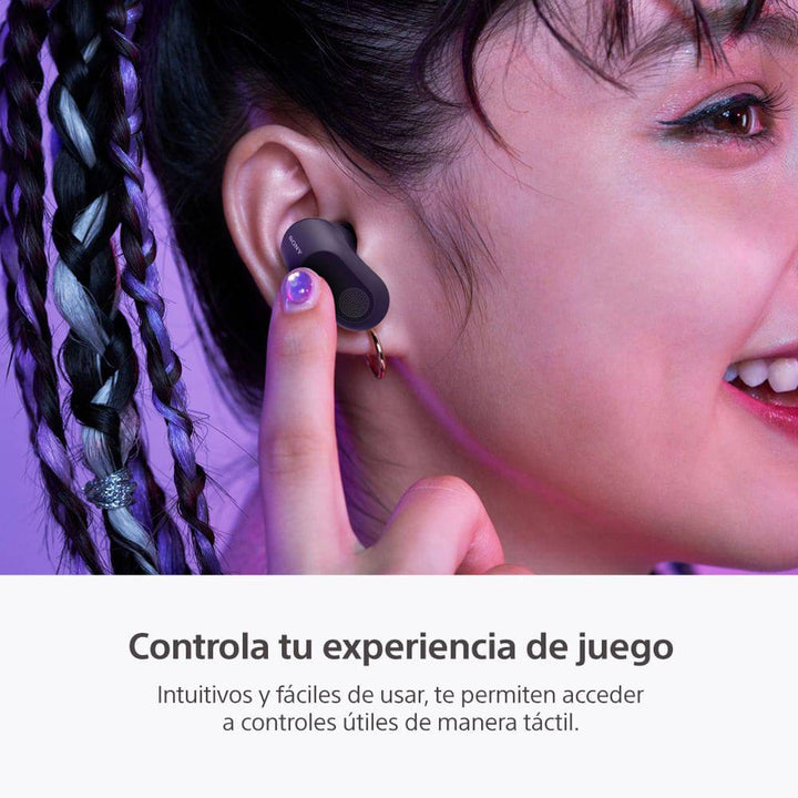 Audífonos SONY “True Wireless” inalámbricos con Noise Cancelling para juegos INZONE Buds (WF-G700N/BZ UC) - Achorao
