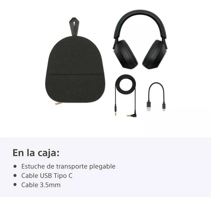 Audífonos Sony WH-1000XM5 Noise Cancelling con Bluetooth - Achorao