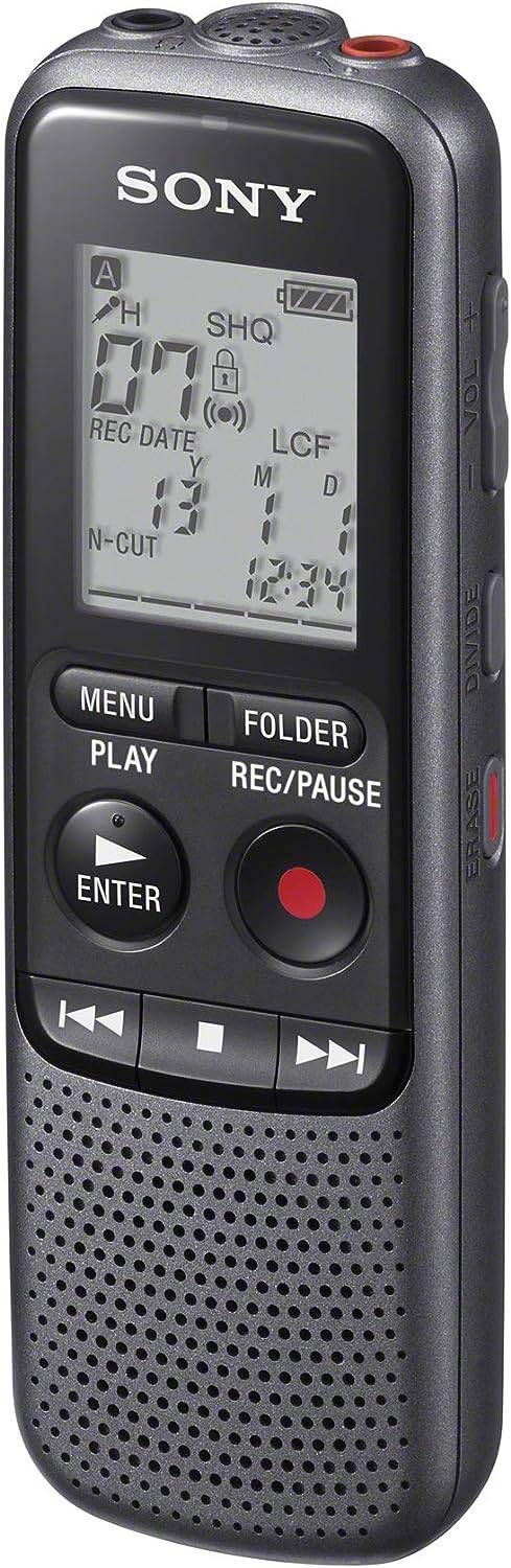 Grabadora de voz digital de 4 GB Sony ICD-PX240 - Achorao