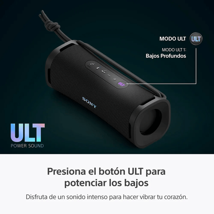 Parlante portátil inalámbrico SRS-ULT10 | Waterproof | Batería 12 horas | ULT FIELD 1 - Achorao