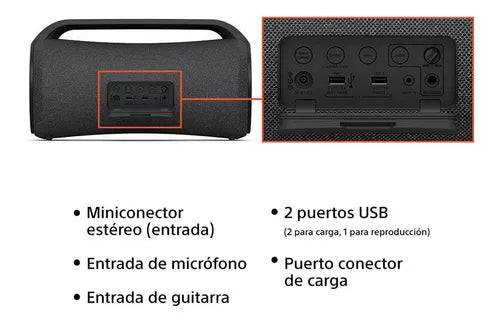Parlante Sony SRS-XG500 Inalámbrico Bluetooth - Achorao