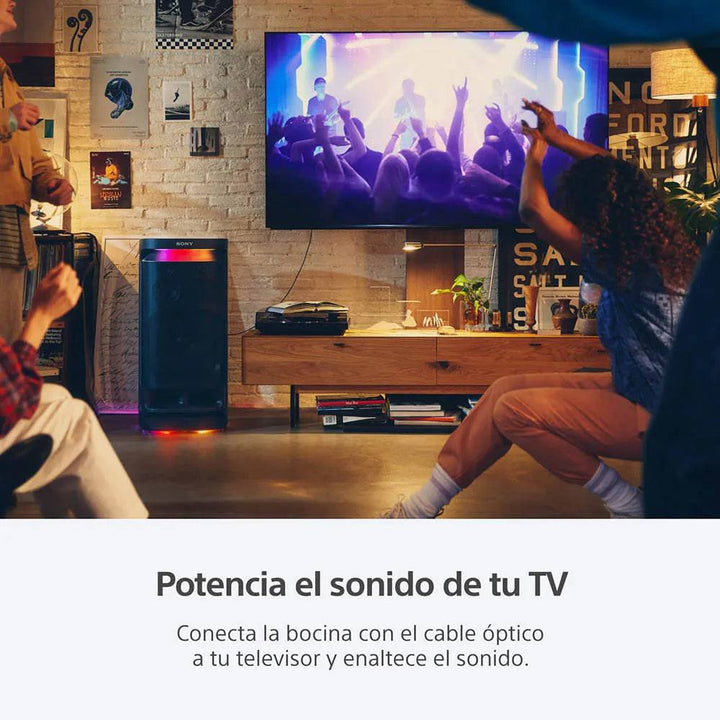 Parlante Sony SRS-XP500 X-Series Bluetooth 20 horas para karaoke - Achorao