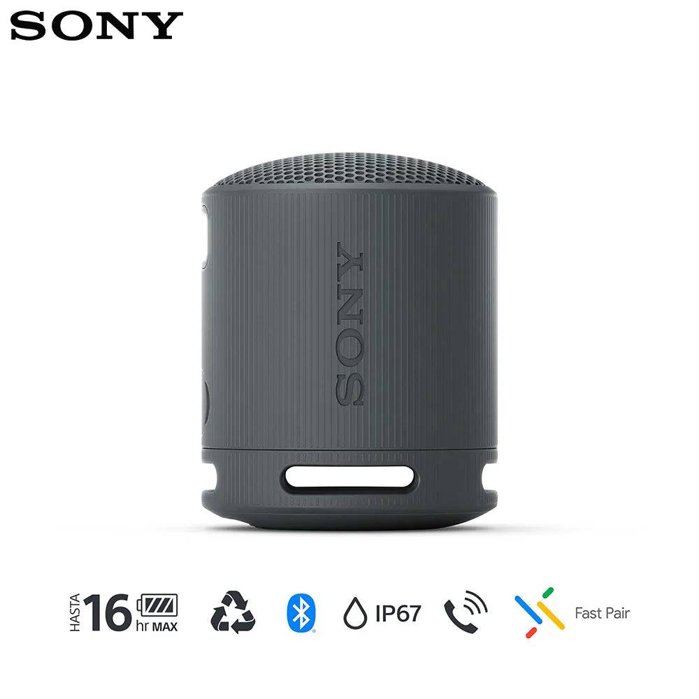 Parlante Sony inalámbrico portátil SRS-XB100 Resistente al agua Batería 16 horas - Achorao