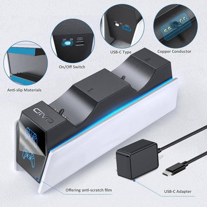 Cargador de Control PLAYSTATION PS5 - Achorao