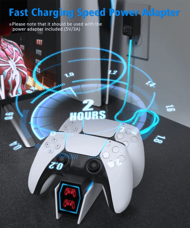 Cargador de Control PLAYSTATION PS5 - Achorao