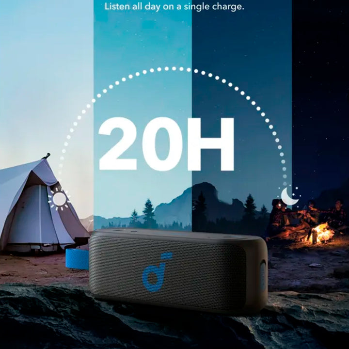 Parlante portátil Soundcore Select 3 by Anker 16w IPX7 20H - Achorao