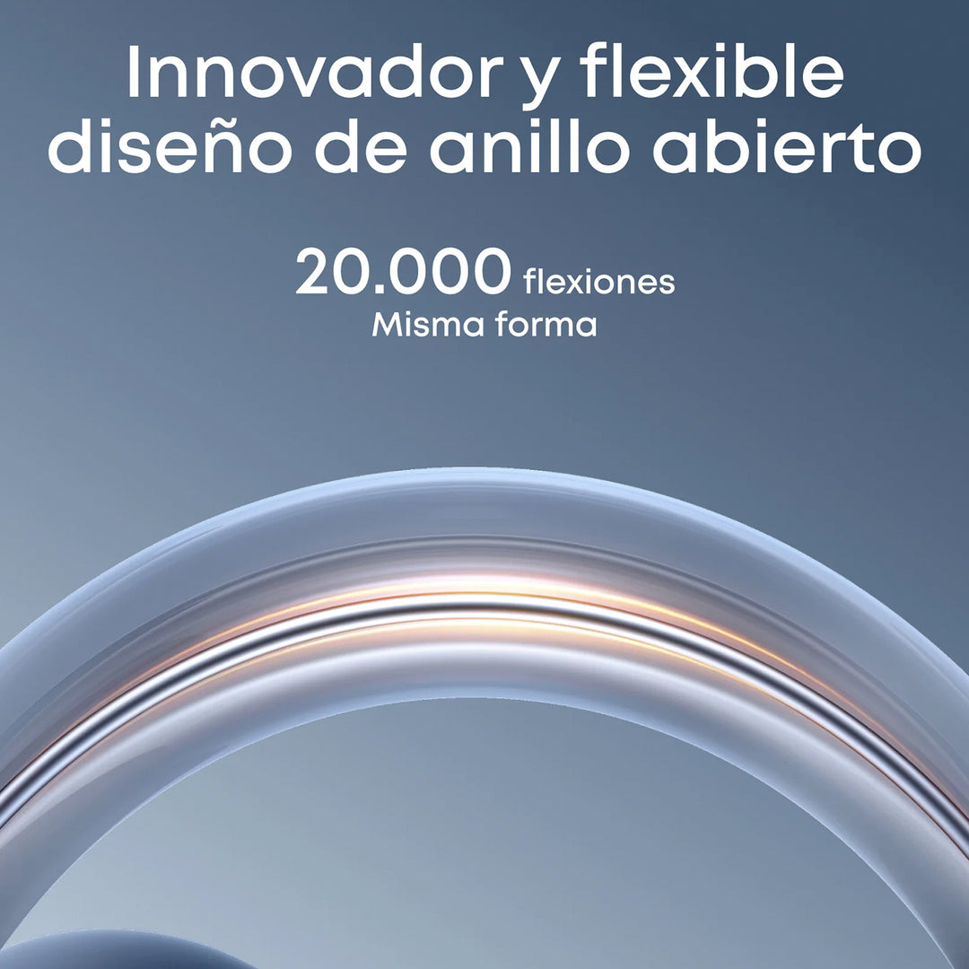 Audífonos inalámbricos soundcore AeroClip de oído abierto con comodidad adaptable, color Blue