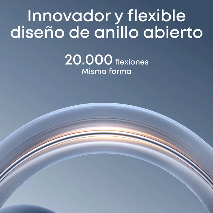 Audífonos inalámbricos soundcore AeroClip de oído abierto con comodidad adaptable, color Blue