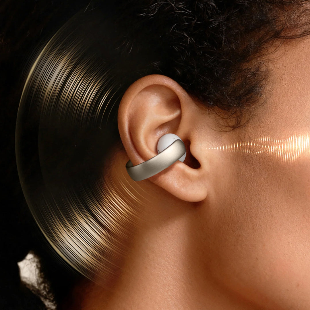 Audífonos inalámbricos soundcore AeroClip de oído abierto con comodidad adaptable