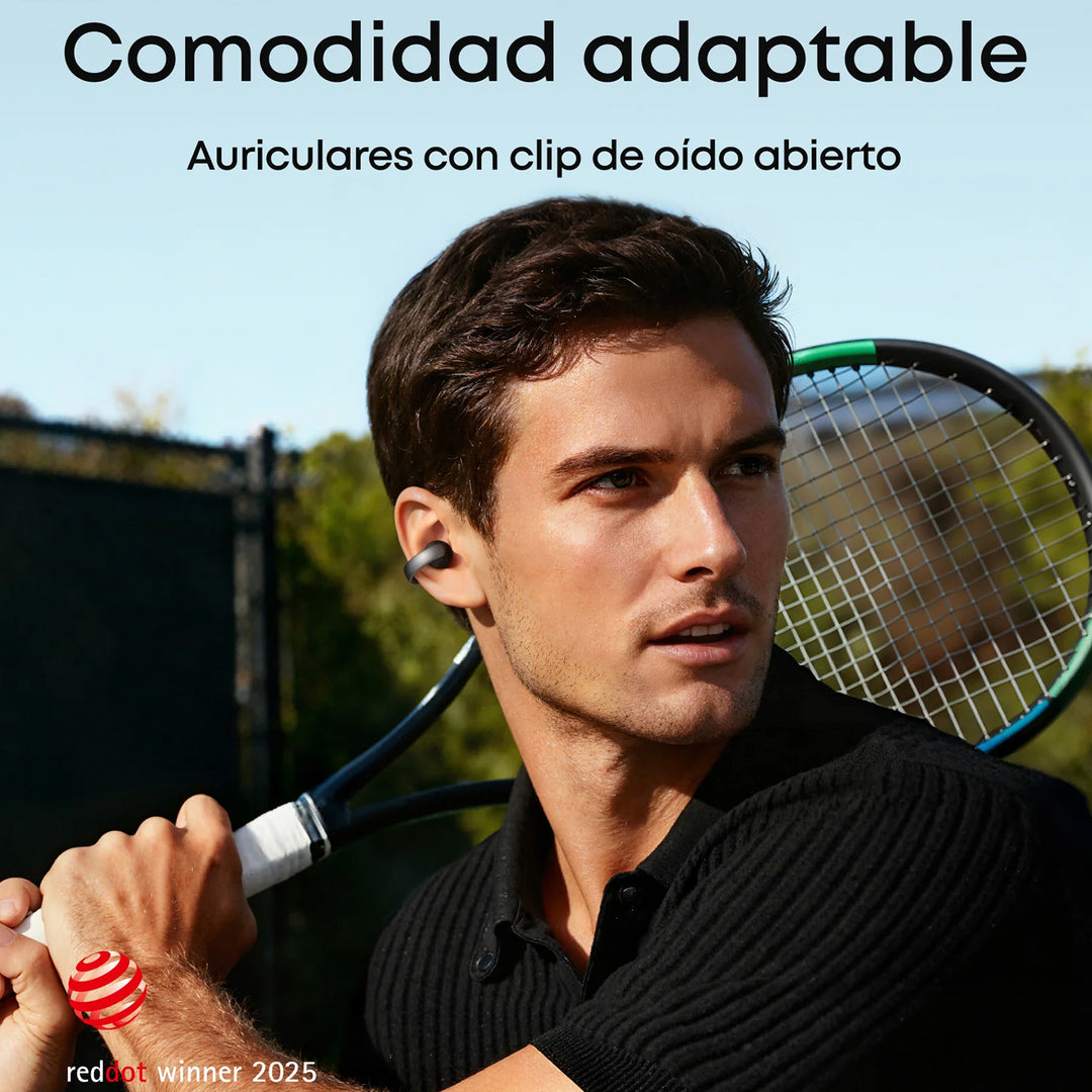 Audífonos inalámbricos soundcore AeroClip de oído abierto con comodidad adaptable DEMO