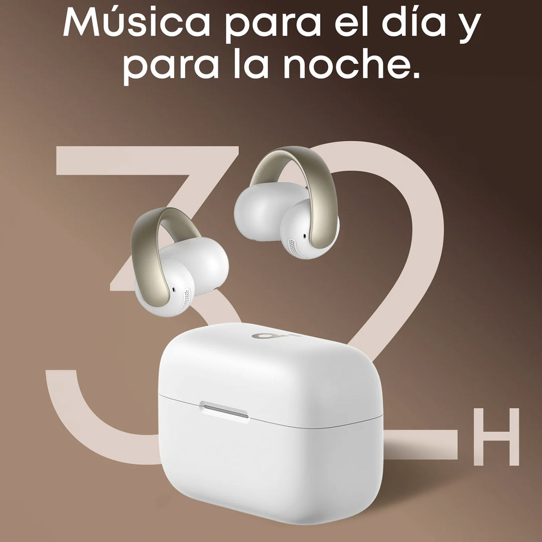 Audífonos inalámbricos soundcore AeroClip de oído abierto con comodidad adaptable