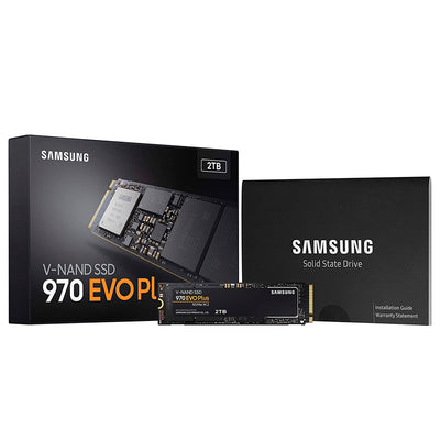 Unidad de estado solido Samsung 970 EVO Plus, 2TB, M.2 (2280), PCIe Gen 3.0 x4, NVM 1.3