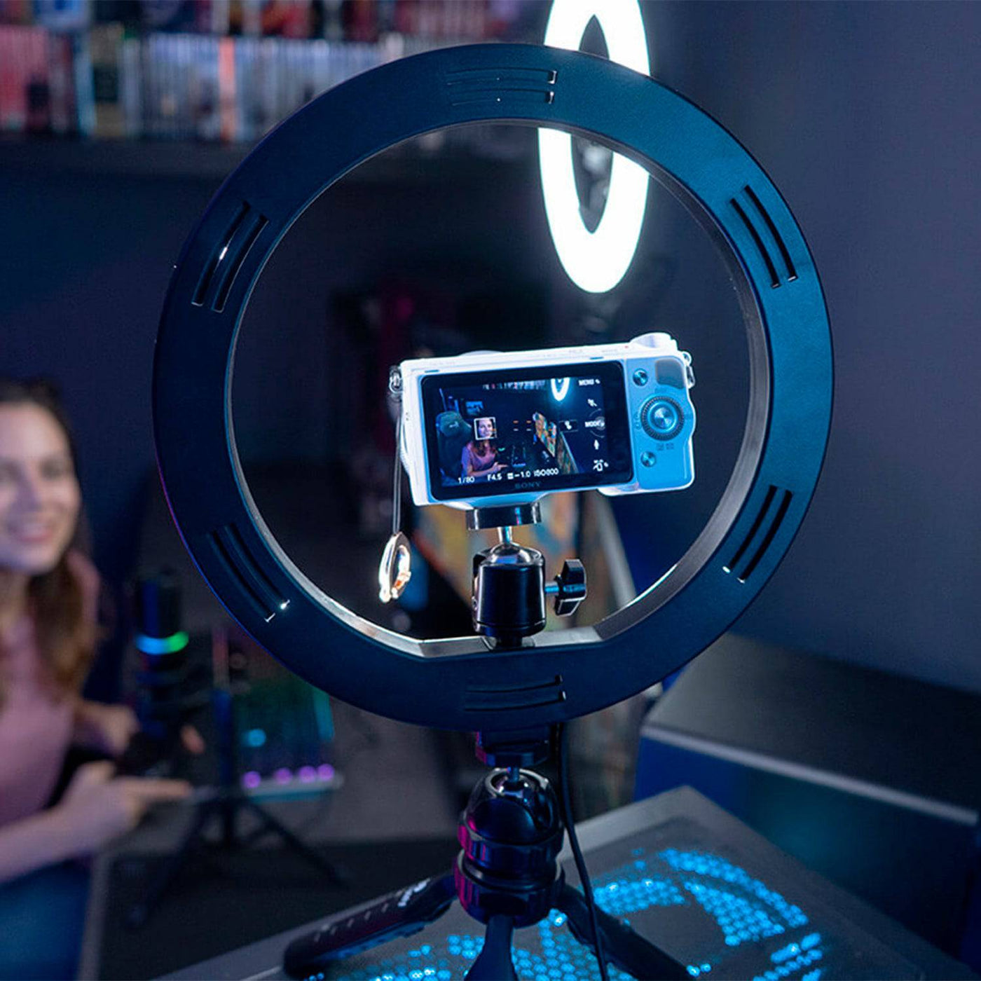 Aro de Luz Streamplify LIGHT 10-USB-TP 10 Pulgadas - Achorao