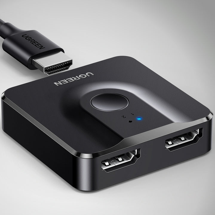 Switcher bidireccional UGREEN 2 en 1, salida HDMI 4K@60Hz CM217