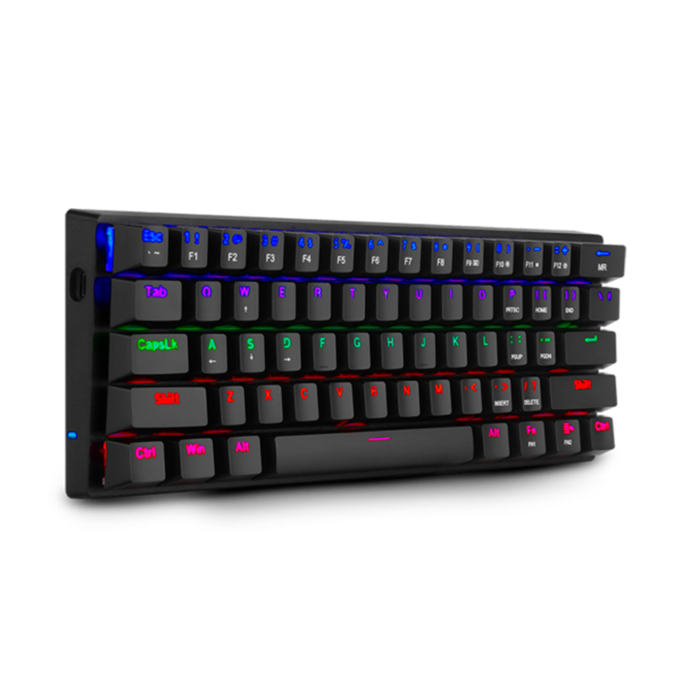 Teclado mecánico T-dagger ARENA RGB Switch Brown, Español T-TGK312P Black - Achorao