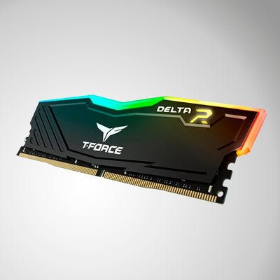 MEMORIA RAM T-Force Delta RGB, 16GB, DDR4 3200 MHz