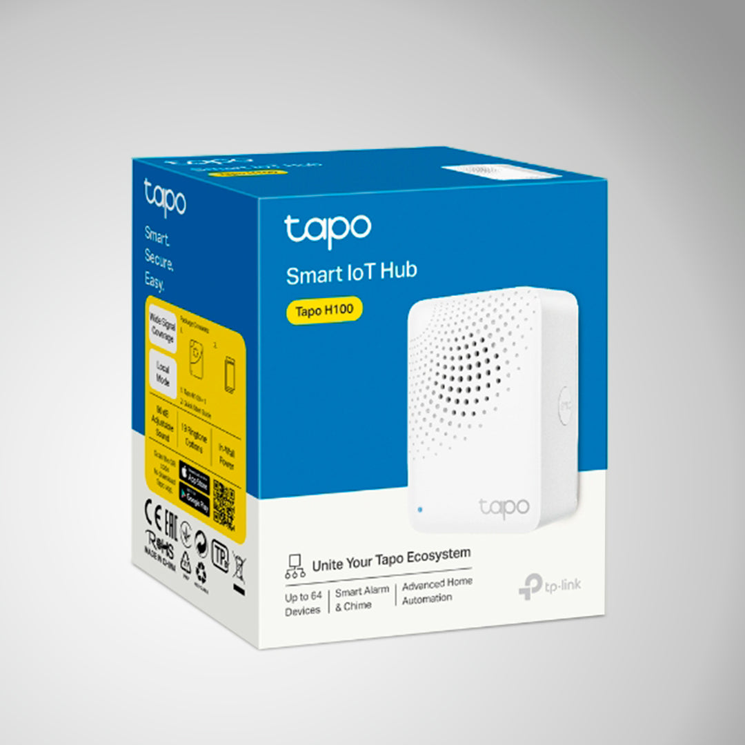 Hub inteligente TP-Link Tapo H100 con timbre integrado, 19 tonos - Achorao