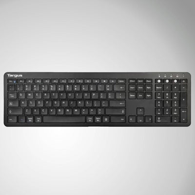 Teclado TARGUS AKB864 Antimicrobial MULTI-DEVICE BT SP BLACK (AKB864ES) - Achorao