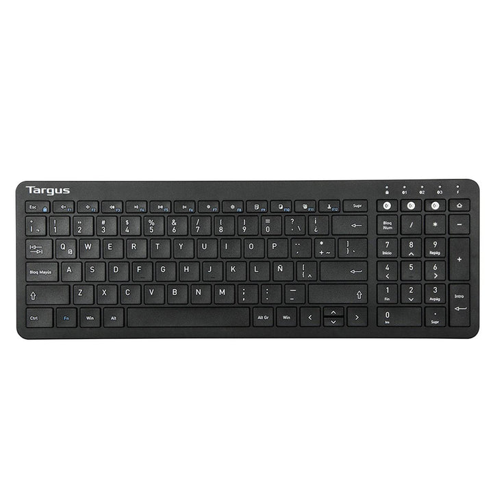 Teclado TARGUS KB863 Medium antimicrobial MULTI-DEVICE BT SP Black (AKB863ES) - Achorao