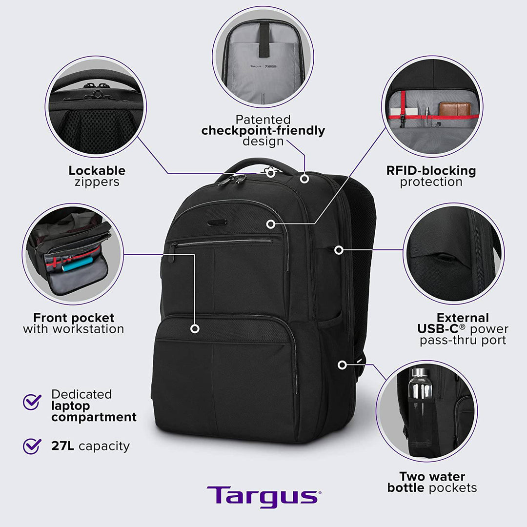 MOCHILA TARGUS CLASSIC COMMUTER 15.6" SLING 27L  (TBB627GL) - Achorao