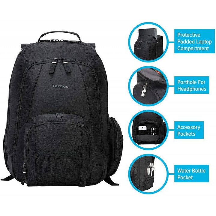 Mochila Targus Groove 15.6" Protector Laptop Antidesgaste - Achorao
