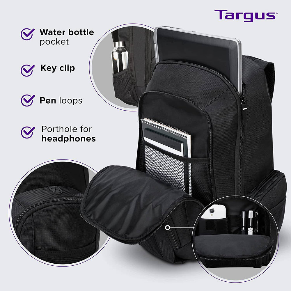 MOCHILA TARGUS GROOVE 17" BLACK (CVR617LP) - Achorao