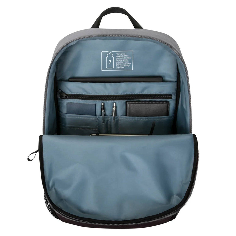 Mochila TARGUS Sagano 15.6" EcoSmart Campus GREY/BLACK (TBB636GL) - Achorao