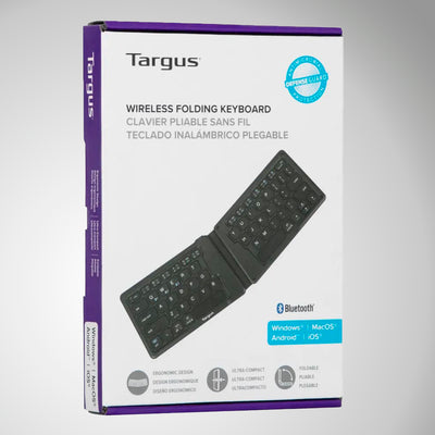 Teclado TARGUS AKF003 Multi-Dispositivo antimicrobial plegable BT SP BLACK (AKF003ES) - Achorao