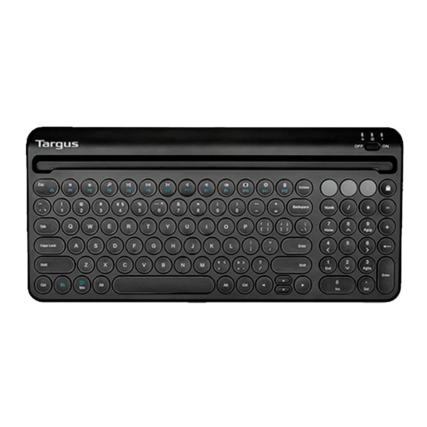 Teclado TARGUS Multi-Device Bluetooth Antimicrobial ESP BLACK (AKB867ES) - Achorao